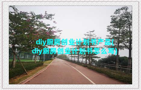 diy厨房创业计划书产品(diy厨房创业计划书怎么写)